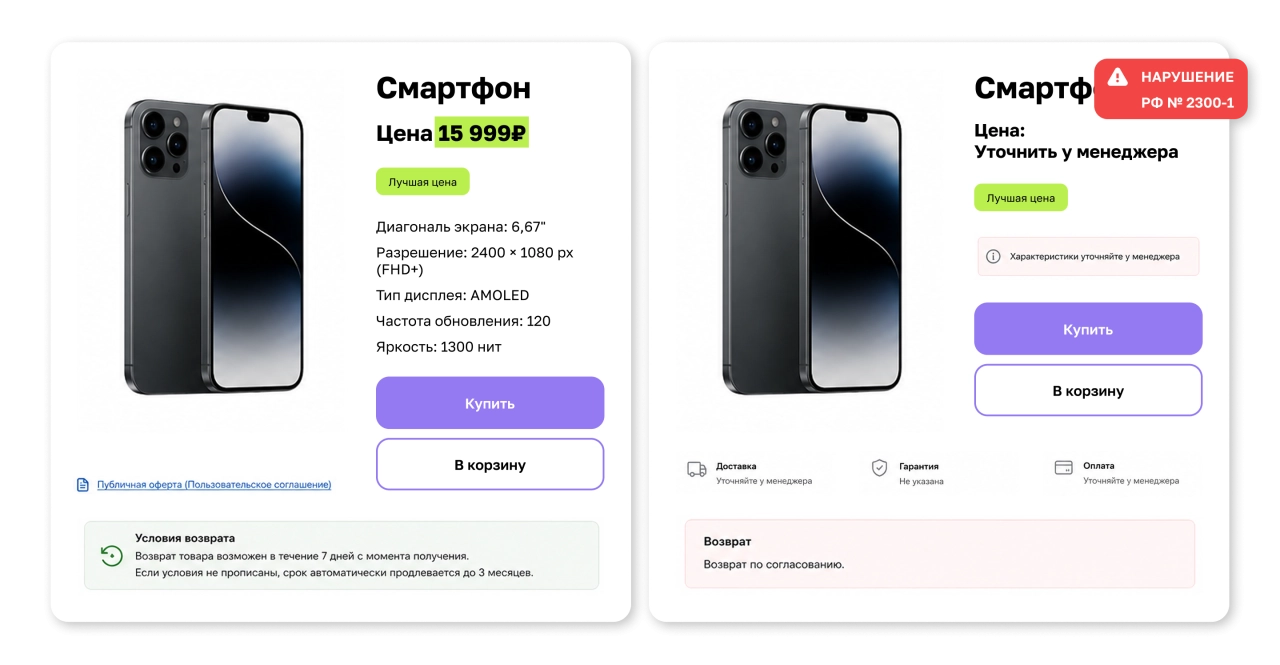 Для интернет-магазинов и сервисов: Правила e-commerce – Закон РФ № 2300-1 Для интернет-магазинов и сервисов: Правила e-commerce – Закон РФ № 2300-1