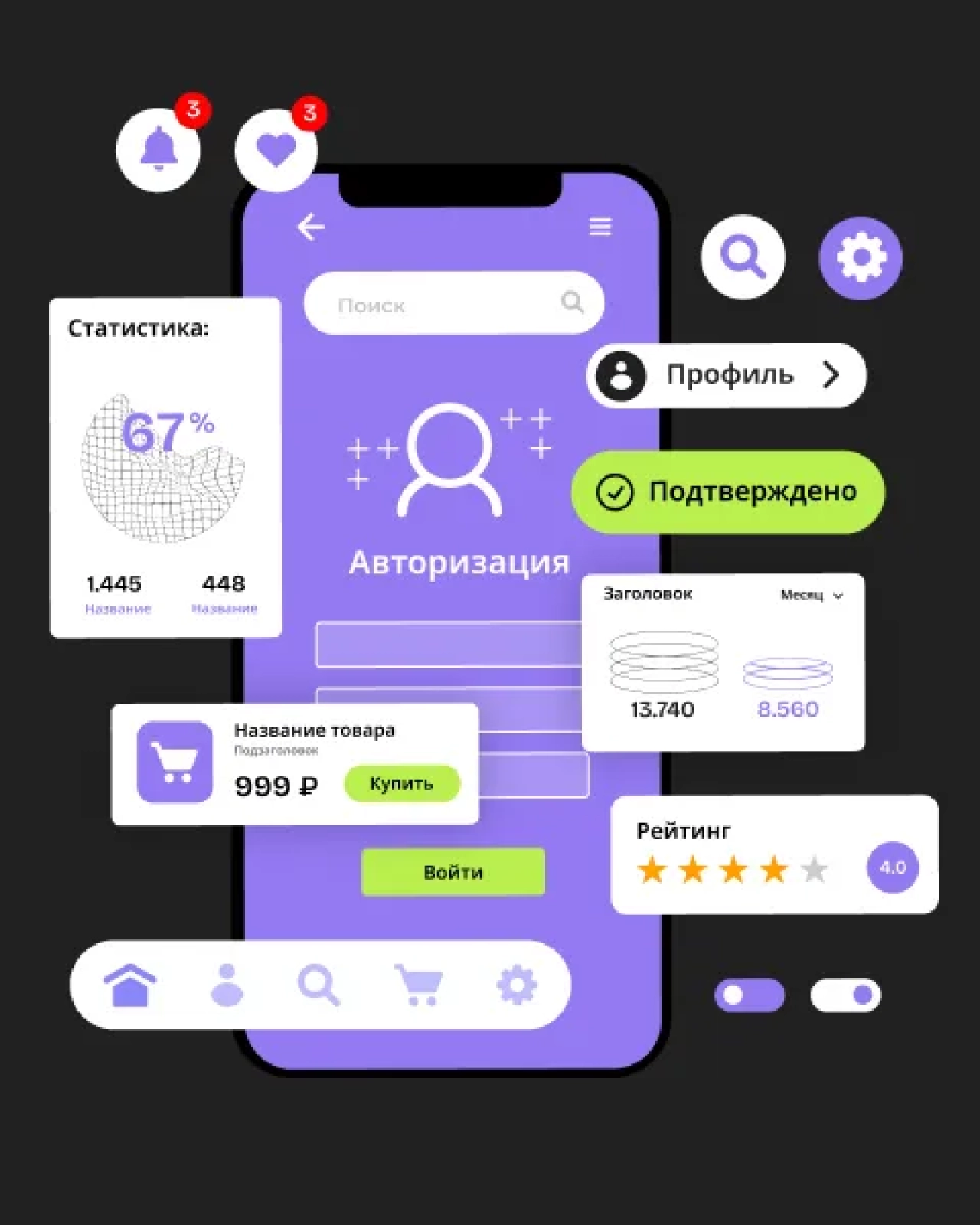 Модернизация дизайна и юзабилити