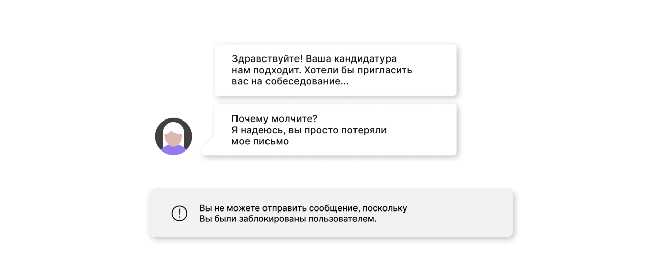 Ошибка №2. Не продумать первое сообщение Ошибка №2. Не продумать первое сообщение